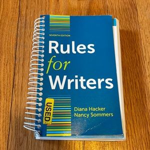 Rules for Writers Handbook